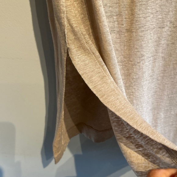 Babaton Linen Tan Sleeveless Tank Top - Picture 4 of 6